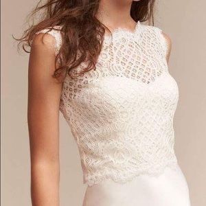 BHLDN Anthropologie Spencer Top Topper Medium